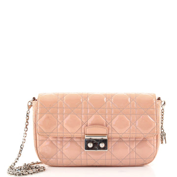 Christian Dior Miss Dior Promenade Bag Cannage Quilt Patent
