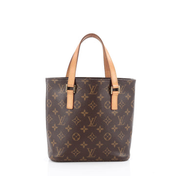 Louis Vuitton Vavin Handbag Monogram Canvas PM Brown