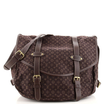 Louis Vuitton Saumur Handbag Mini Lin 43
