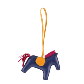 Hermes GriGri Rodeo Bag Charm Leather MM