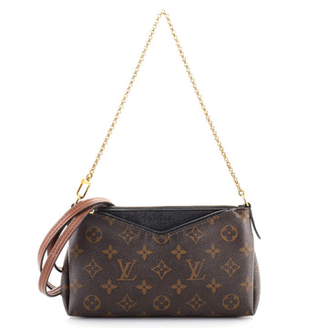 Louis Vuitton Pallas Clutch Monogram Canvas