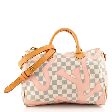 Louis Vuitton Speedy Bandouliere Bag Limited Edition Damier Tahitienne 30