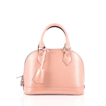 Louis Vuitton Alma Handbag Epi Leather BB Pink