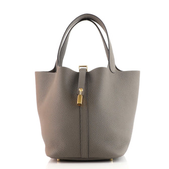 Hermes Picotin Lock Bag Clemence MM