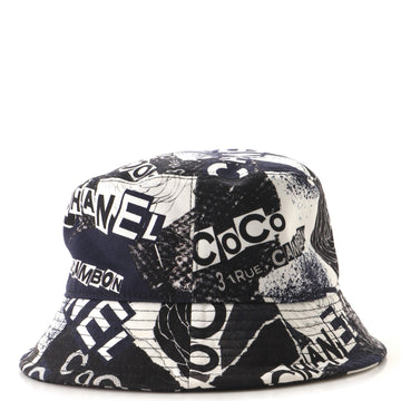Chanel Bucket Hat Printed Cotton