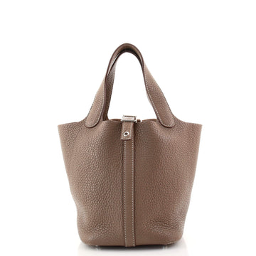 Hermes Picotin Lock Bag Clemence PM