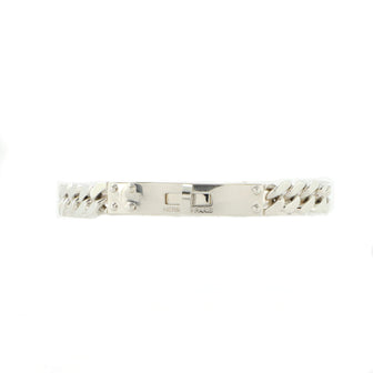 Hermes Kelly Gourmette Bracelet Sterling Silver Very Small