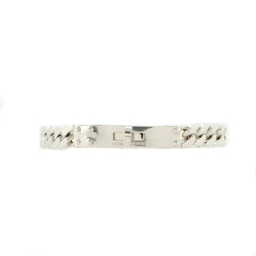 Hermes Kelly Gourmette Bracelet Sterling Silver Very Small