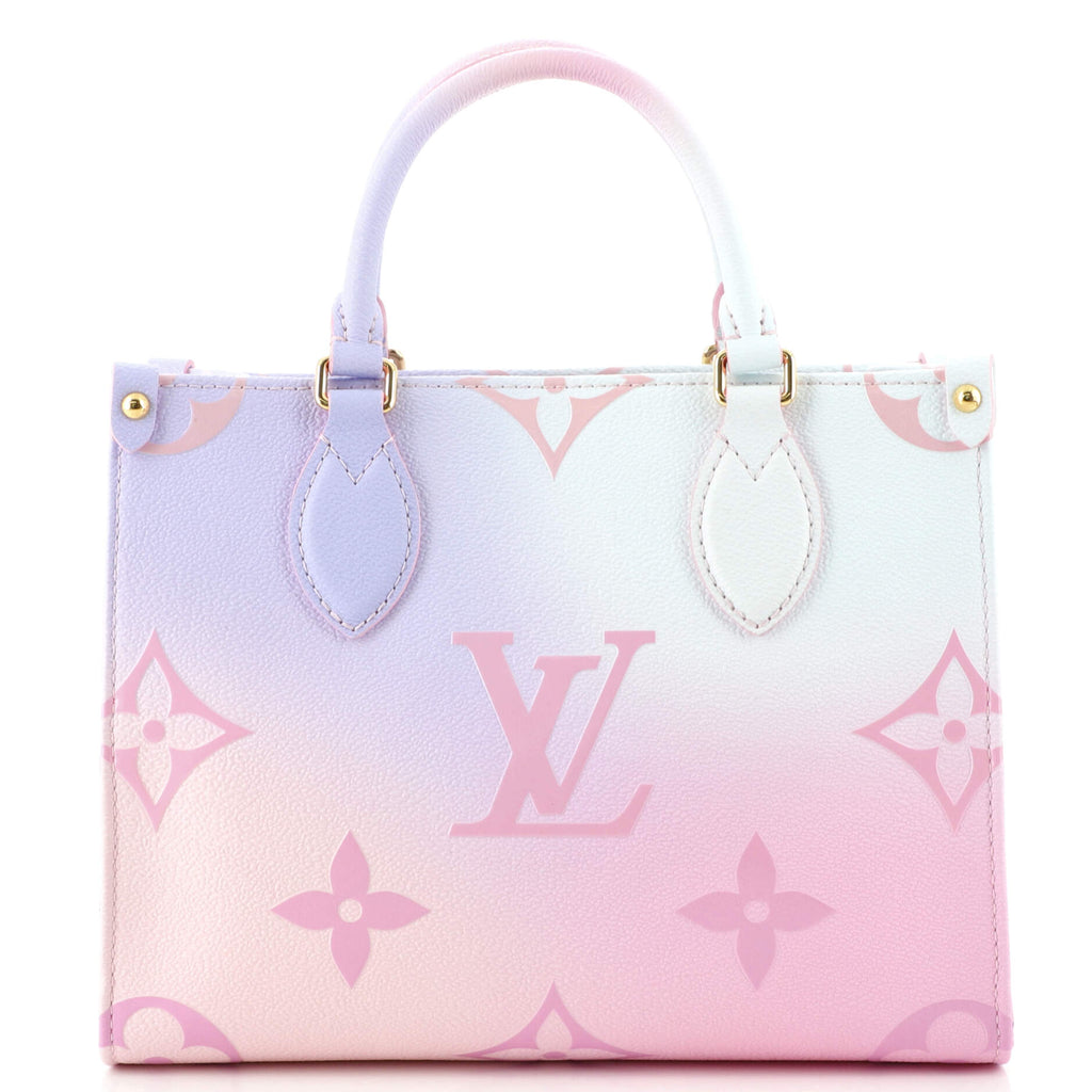 Louis Vuitton OnTheGo Tote Spring in the City Monogram Giant Canvas PM  Multicolor 1507541