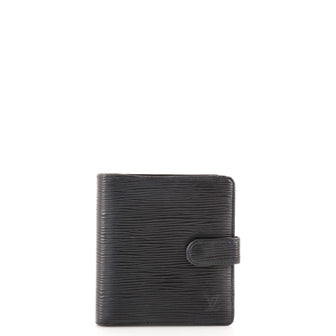 Louis Vuitton Porte-Billets Wallet Epi Leather Compact