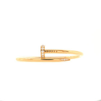 Cartier Juste un Clou Bracelet 18K Rose Gold with Diamonds Classic