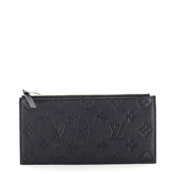 Louis Vuitton Felicie Zip Pouch Insert Monogram Empreinte Leather