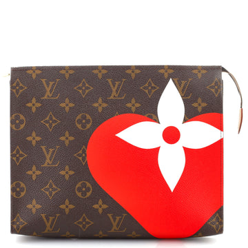 Louis Vuitton Toiletry Pouch Limited Edition Game On Monogram Canvas 26