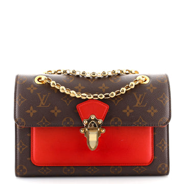 Louis Vuitton Victoire Handbag Monogram Canvas and Leather