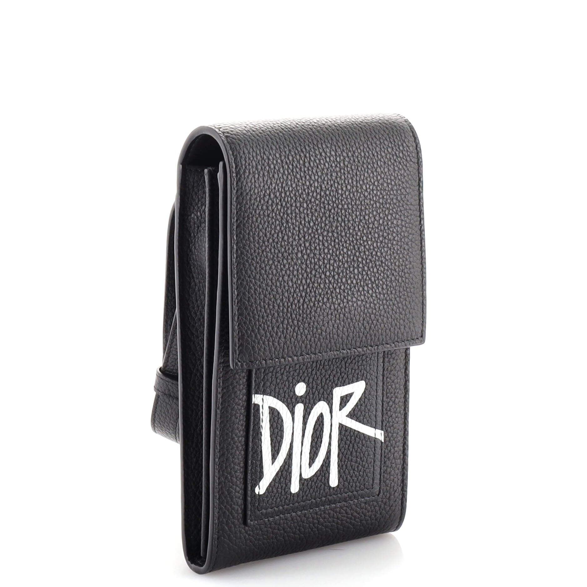 Christian Dior Shawn Stussy Phone Holder Crossbody Bag Printed