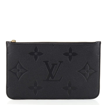 Louis Vuitton Neverfull Pochette Monogram Empreinte Giant Large