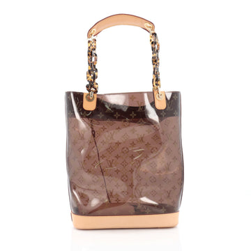 Louis Vuitton Sac Ambre Handbag Monogram Vinyl MM brown