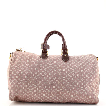 Louis Vuitton Speedy Bandouliere Bag Monogram Idylle 45