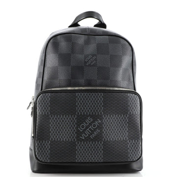 Louis Vuitton Campus Backpack Limited Edition Damier Graphite 3D