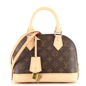 Louis Vuitton Alma Handbag Monogram Canvas BB