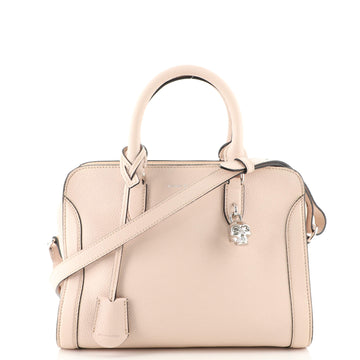 Alexander McQueen Padlock Zip Around Tote Leather Small
