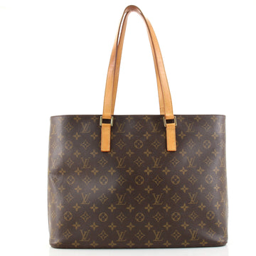 Louis Vuitton Luco Handbag Monogram Canvas