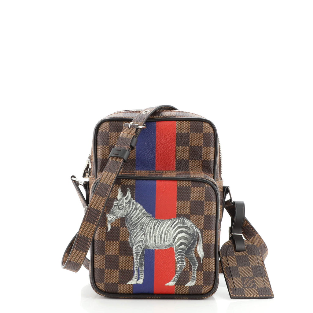Louis Vuitton e Bag Limited Edition Chapman Savane Damier Brown  15101722