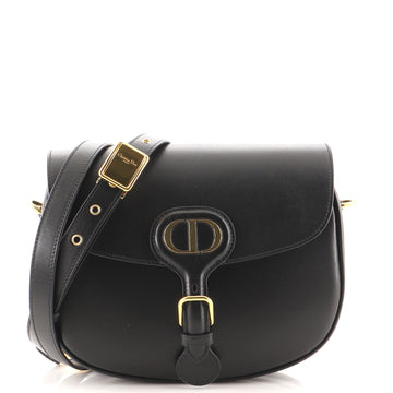 Christian Dior Bobby Flap Bag Leather Medium