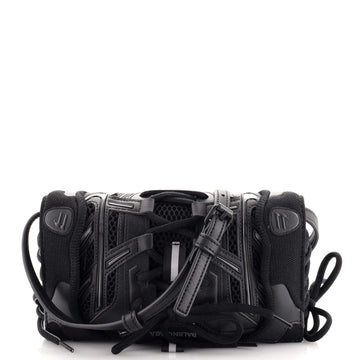 Balenciaga SneakerHead Phone Crossbody Bag Mesh and Faux Leather