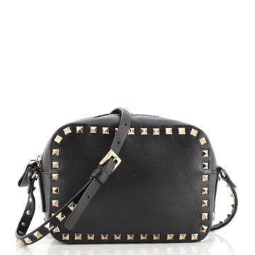 Valentino Rockstud Camera Crossbody Bag Leather