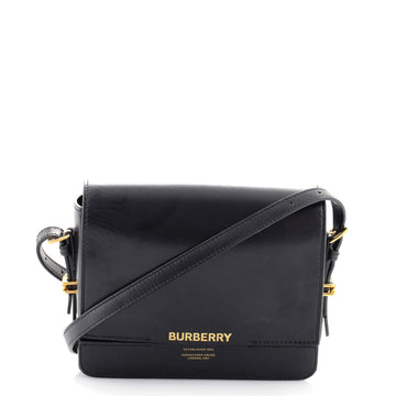 Burberry Grace Flap Bag Leather Small