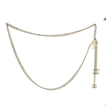Chanel CC Charm Chain Belt Metal with Enamel