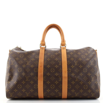 Louis Vuitton Keepall Bandouliere Bag Monogram Canvas 45