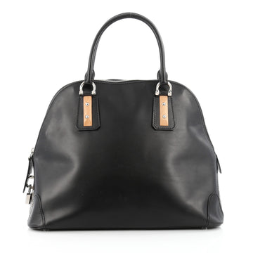 Goyard Sac Vendome Handbag Leather PM Black