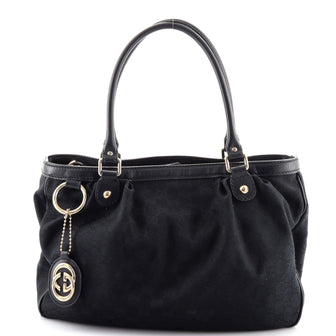 Gucci Sukey Top Handle Tote GG Canvas Medium