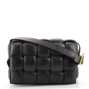 Bottega Veneta Cassette Crossbody Bag Padded Maxi Intrecciato Leather