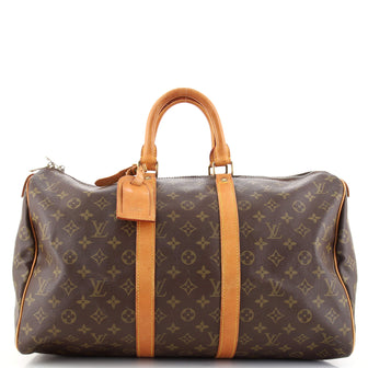Louis Vuitton Keepall Bag Monogram Canvas 45