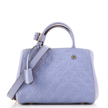 Louis Vuitton Montaigne Handbag Monogram Empreinte Leather BB