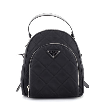 Prada Zaino Backpack Quilted Tessuto