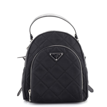 Prada Zaino Backpack Quilted Tessuto