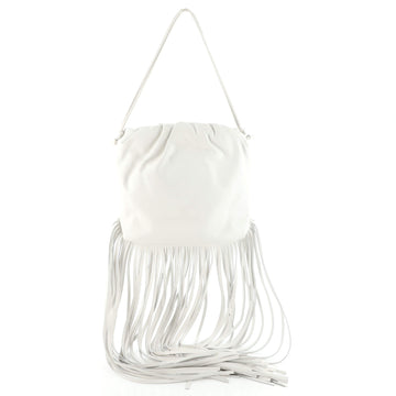 Bottega Veneta The Fringe Pouch Leather