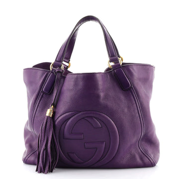 Gucci Soho Shoulder Bag Leather Medium