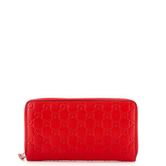 Gucci Zip Organizer Wallet Guccissima Leather