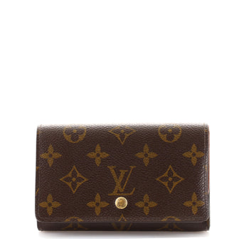 Louis Vuitton Porte Monnaie Tresor Wallet Monogram Canvas