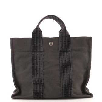 Hermes Fourre Tout Tote Toile PM