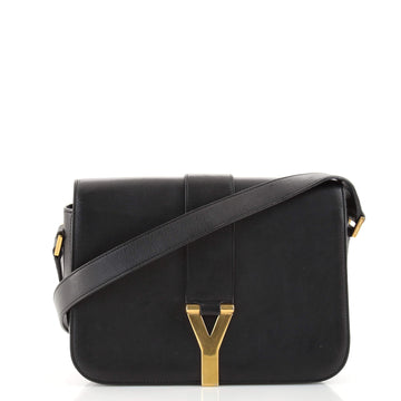 Saint Laurent Chyc Flap Bag Leather Medium