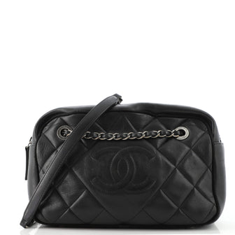 Chanel Ballerine Camera Case Bag Quilted Calfskin Medium