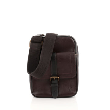 Louis Vuitton Iroquois Messenger Bag Utah Leather