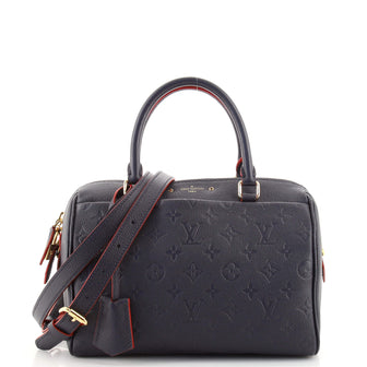 Louis Vuitton Speedy Bandouliere NM Bag Monogram Empreinte Leather 25