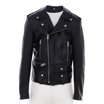 Saint Laurent Men's Motorcycle Jacket Leather